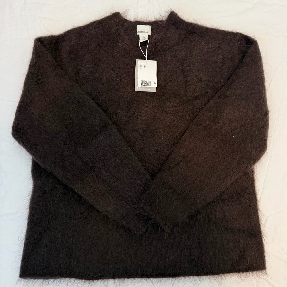 H&M Dark Brown Crew Neck Sweater
